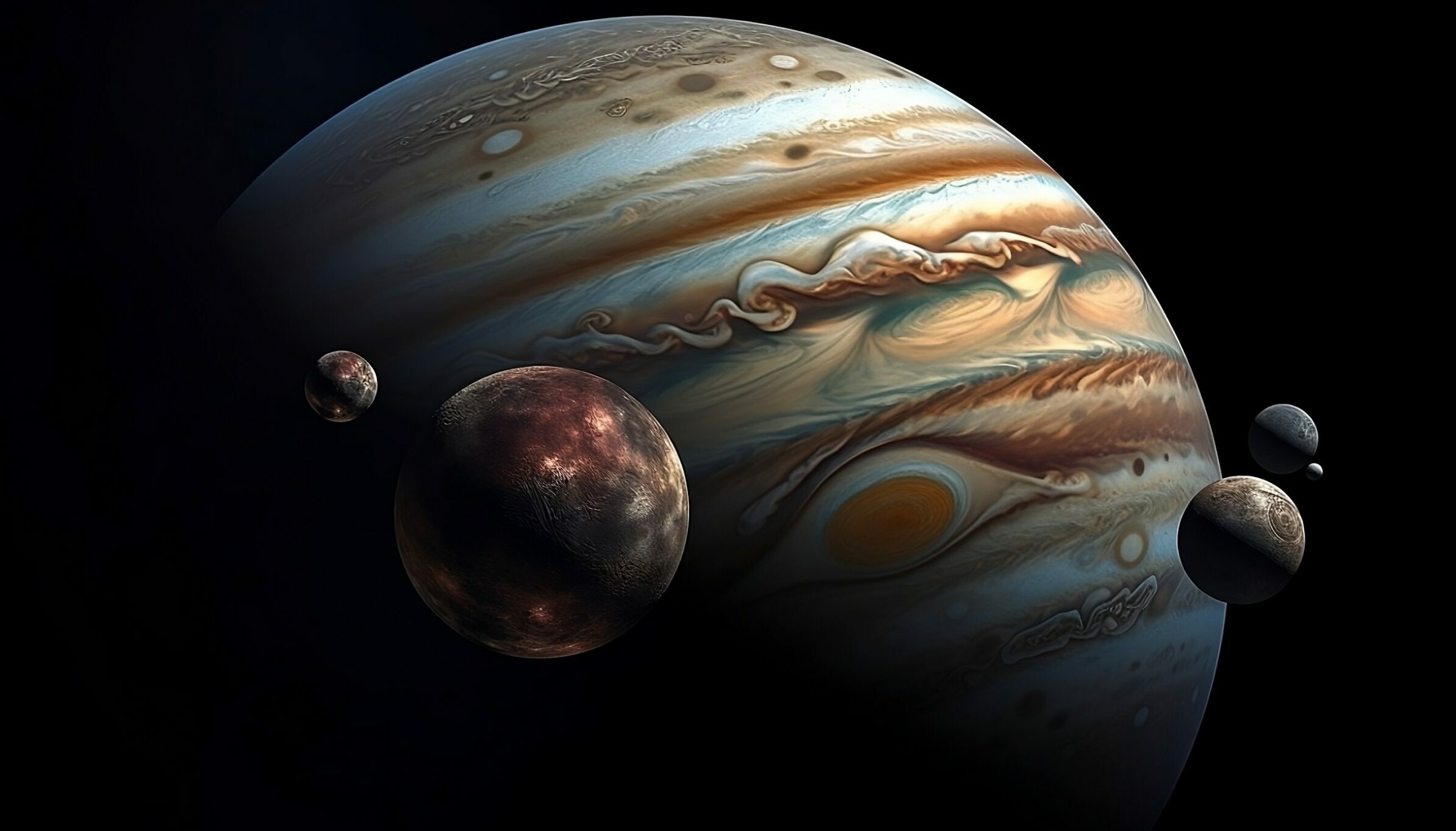 À la recherche de formes de vie sur les lunes de Jupiter ...