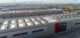 Aerial view of data center construction site.