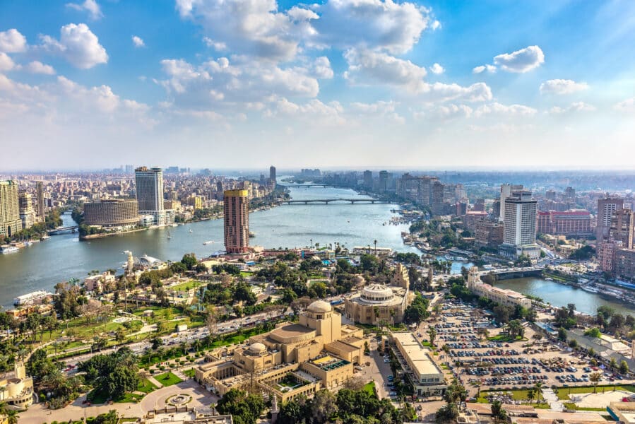 Cityscape of Cairo